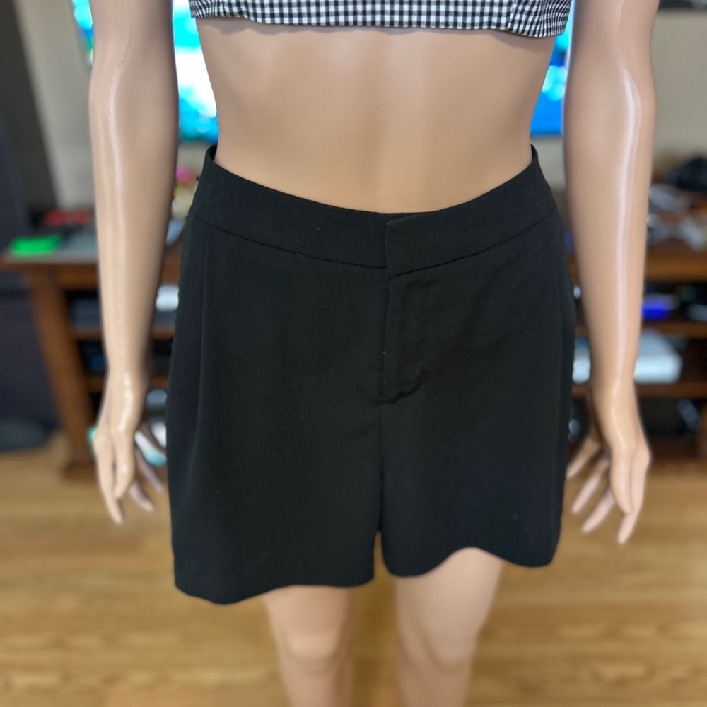 A New Day Black Women's Tailored High-Waist Shorts size 10